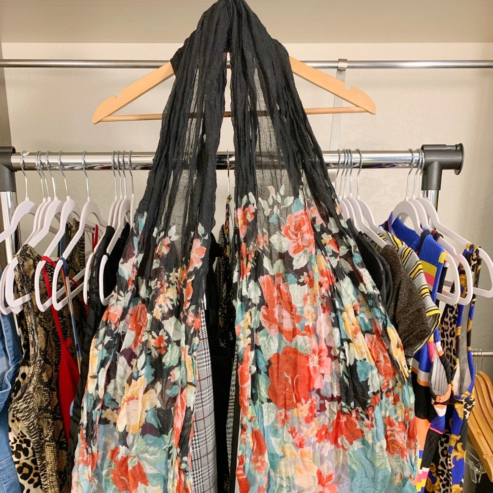 Charlotte Russe Floral Scarf